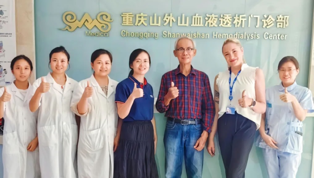 医无国界 | K8凯发·(中国)天生赢家·一触即发连锁血透中心完成首位国际患者透析治疗